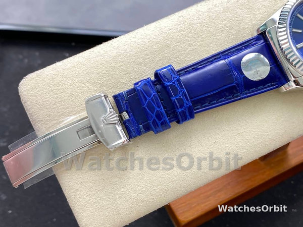 Replica Heren Rolex Sky-Dweller 42-m336934 0003, Oystersteel, Witte Wijzerplaat