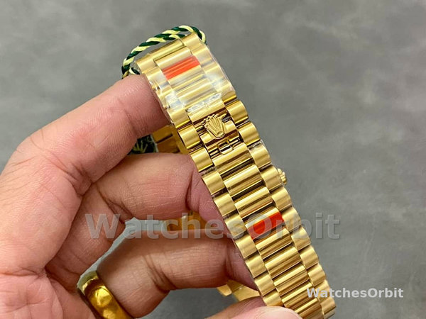 Replica Heren Rolex Day Date 40-228238 0061, President, Groen