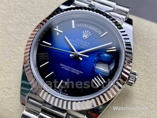 Replica Rolex Datejust 36-m126231 0016, Oystersteel e Oro Everose Bianco, Unisex