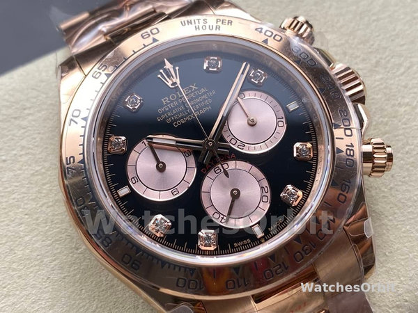 Mens Rolex Daytona-126505, Black Replica Watch Image