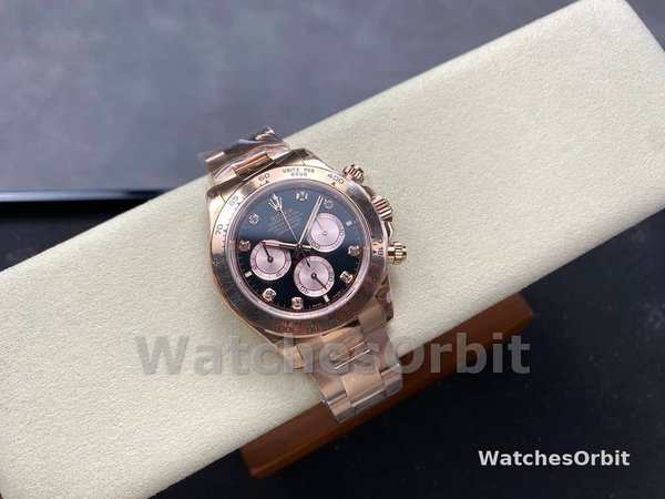 Mens Rolex Daytona-126505, Black Replica Watch Image