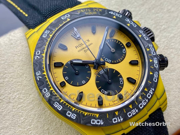 Rolex Chronograph Daytona DIW Customized Carbon Fiber Luminous Limited Edition