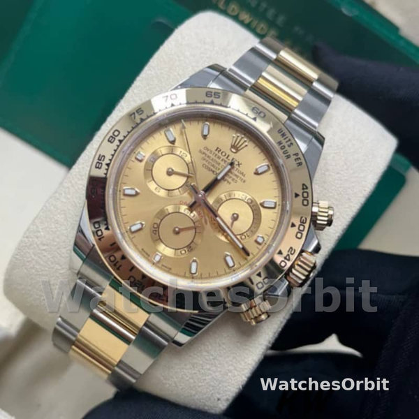 Mens Rolex Cosmograph Daytona-116503, 40mm, Champagne Index Dial, Men’s Champagne Replica Watch Image