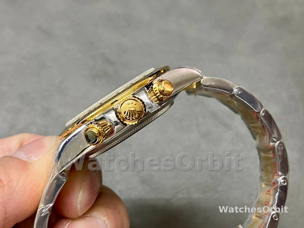 Replica Rolex Cosmograph Daytona-116503, 40 mm, quadrante indicizzato rodio, Uomo Rodio