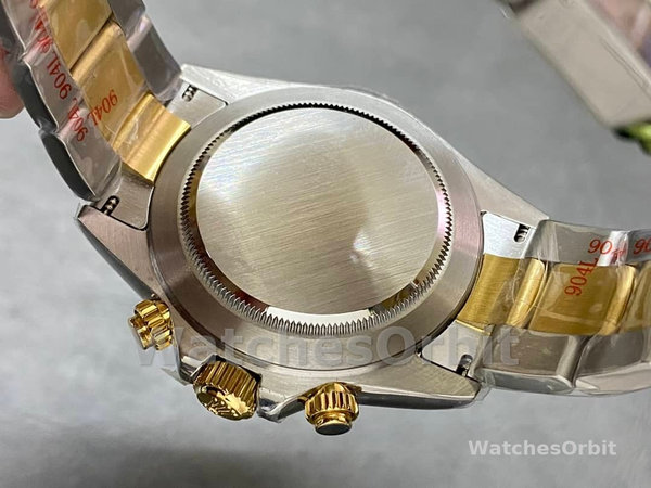 Replica Rolex Cosmograph Daytona-116503, 40 mm, quadrante indicizzato rodio, Uomo Rodio