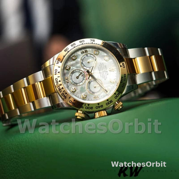 Rolex Cosmograph Daytona 116503 White Mother Of Pearl Dial 40MM Mens Replica Watch