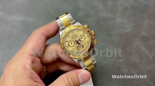 Men's Rolex Cosmograph Daytona-116503, 40mm, Yellow Gold, Champagne Diamond Dial, Men’s Champagne