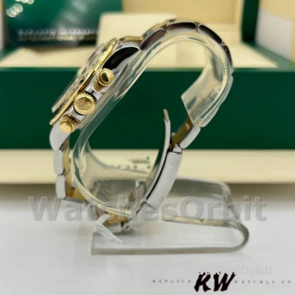 Mens Rolex Cosmograph Daytona-116503, 40mm, Yellow Gold, Champagne Diamond Dial, Men’s Champagne Replica Watch Image