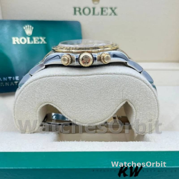 Mens Rolex Cosmograph Daytona-116503, 40mm, Yellow Gold, Champagne Diamond Dial, Men’s Champagne Replica Watch Image