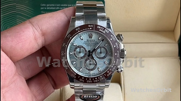 Replica Rolex Cosmograph Daytona 116506 50th Anniversary Ice Blue Dial 40mm Herren Replica Uhr