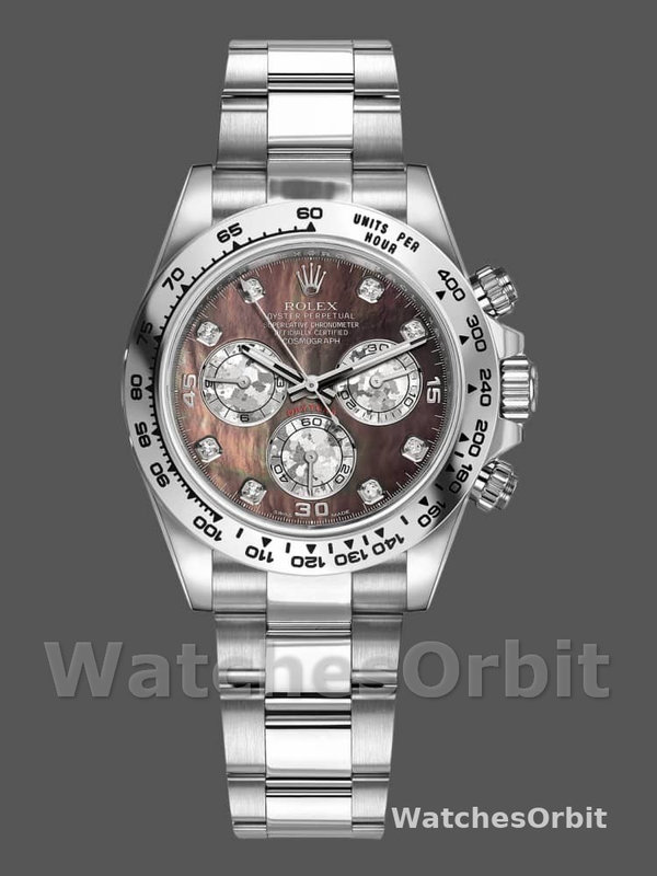 Rolex Cosmograph Daytona 116509 Diamond Markings 40MM Mens Replica Watch