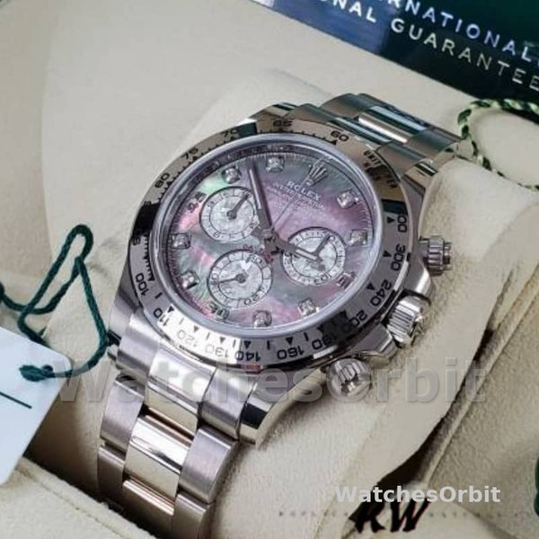 Rolex Cosmograph Daytona 116509 Diamond Markings 40MM Mens Replica Watch