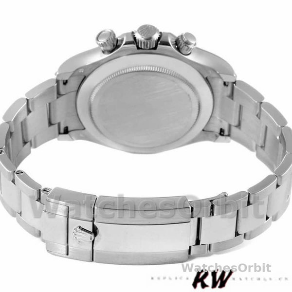 Mens Rolex Cosmograph Daytona-116509, 40mm, White Gold, Gray Arabic Dial, Men’s Grey Replica Watch Image