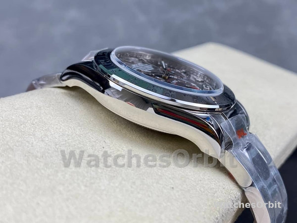 Mens Rolex Cosmograph Daytona-116509, 40mm, White Gold, Gray Arabic Dial, Men’s Grey Replica Watch Image