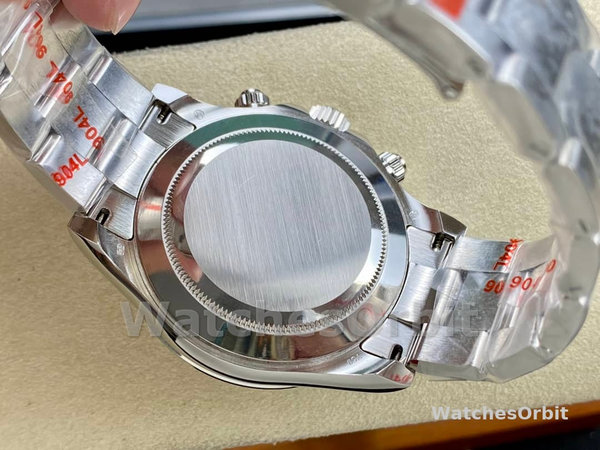 Mens Rolex Cosmograph Daytona-116509, 40mm, White Gold, Gray Arabic Dial, Men’s Grey Replica Watch Image