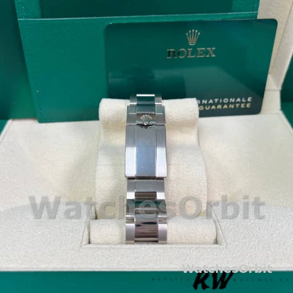 Replica Rolex Cosmograph Daytona-116509, 40 mm, quadrante grigio meteorite, Uomo, grigio meteorite