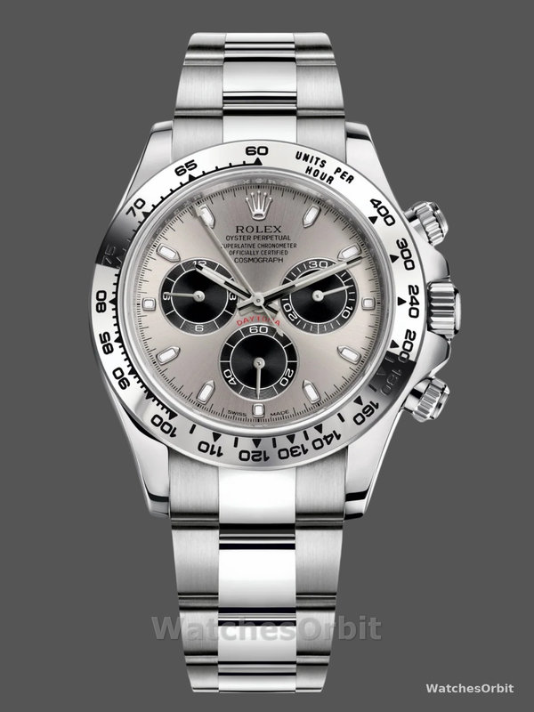 Rolex Cosmograph Daytona 116509 Silver Index Dial 40MM Mens Replica Watch