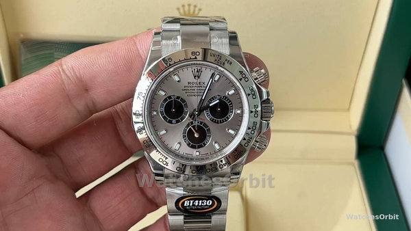 Men's Rolex Cosmograph Daytona-116509, 40mm, Silver Index Dial, Men’s Silver