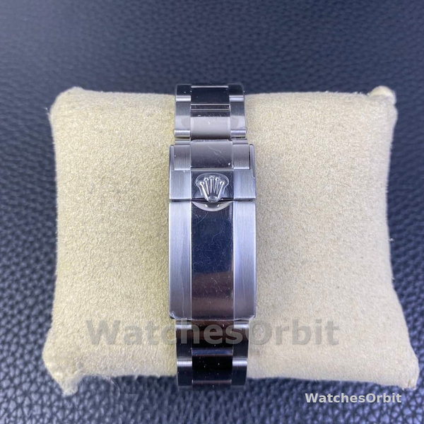 Replica Heren Rolex Cosmograph Daytona-116509, 40mm, Witgoud, Witte Arabische Wijzerplaat