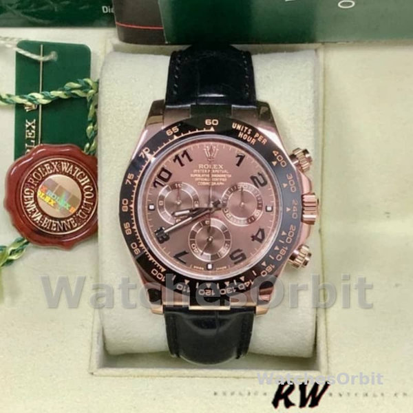 Men's Rolex Cosmograph Daytona 40mm Men's-116515-Chocolate Brown Dial Chocolate Brown