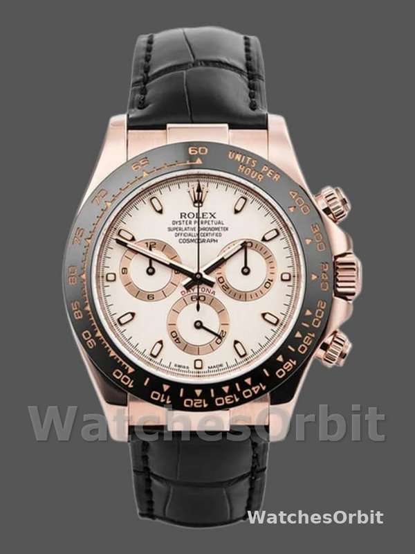 Rolex Cosmograph Daytona 116515 Ivory Dial 40mm Herren Replica Watch