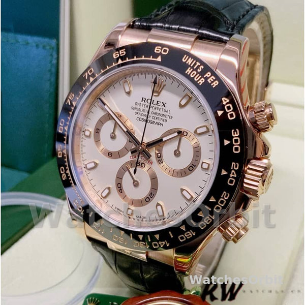 Rolex Cosmograph Daytona 116515 Ivory Dial 40mm Herren Replica Watch