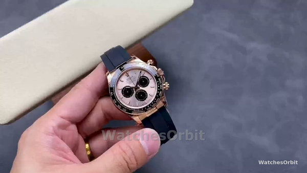 Men's Rolex Cosmograph Daytona 40mm Men's-116515LN-Black Pink Dial Pink