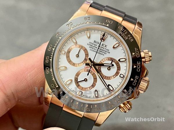 Replica Rolex Cosmograph Daytona 116515LN Everose Gold Ivory Dial 40mm Herren Replica Uhr, Replika Uhren, Kompromisslose Präzision