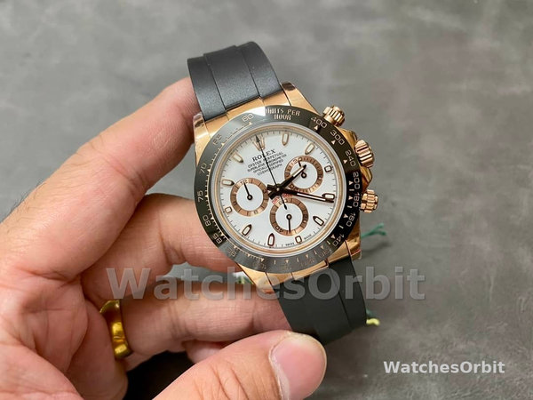 Replica Rolex Cosmograph Daytona 116515LN Everose Gold Ivory Dial 40mm Herren Replica Uhr, Replika Uhren, Kompromisslose Präzision
