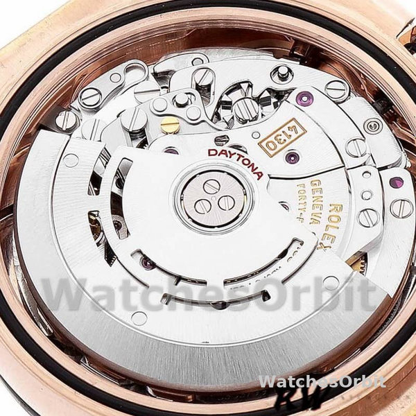 Rolex Cosmograph Daytona 116515LN Leather strap Pink Dial 40mm Herren Replica Watch