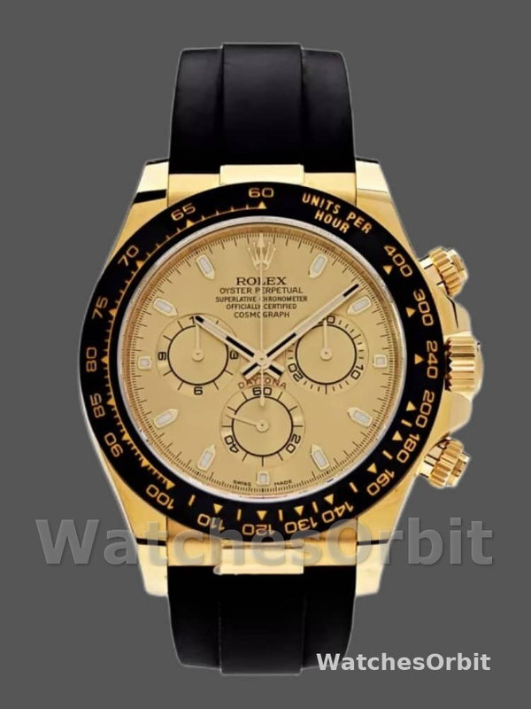 Rolex Cosmograph Daytona 116518 Champagne Dial Automatic 40mm Mens Replica Watch