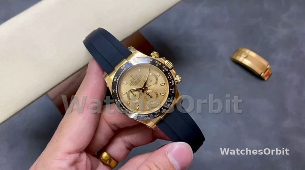Men's Rolex Cosmograph Daytona 40mm Men's-116518-Champagne Dial-Automatic Champagne
