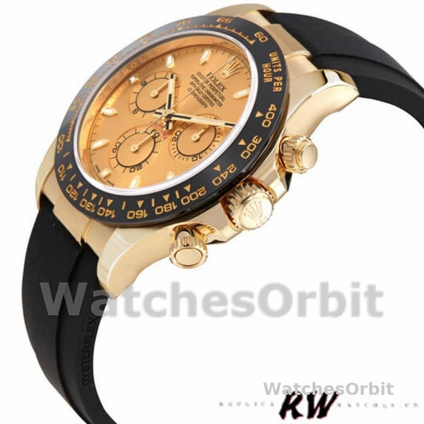 Mens Rolex Cosmograph Daytona 40mm Mens-116518-Champagne Dial-Automatic Champagne Replica Image