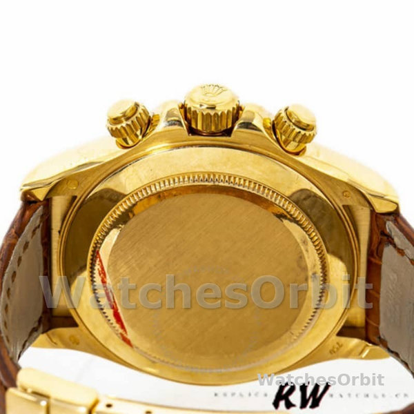 Mens Rolex Cosmograph Daytona 40mm Mens-116518-White Dial White Replica Image