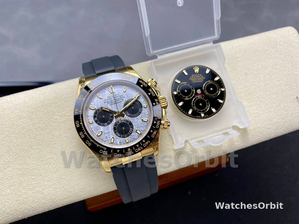 Rolex Cosmograph Daytona 116518LN Meteorite and Black Index Dial 40mm Mens Replica Watch