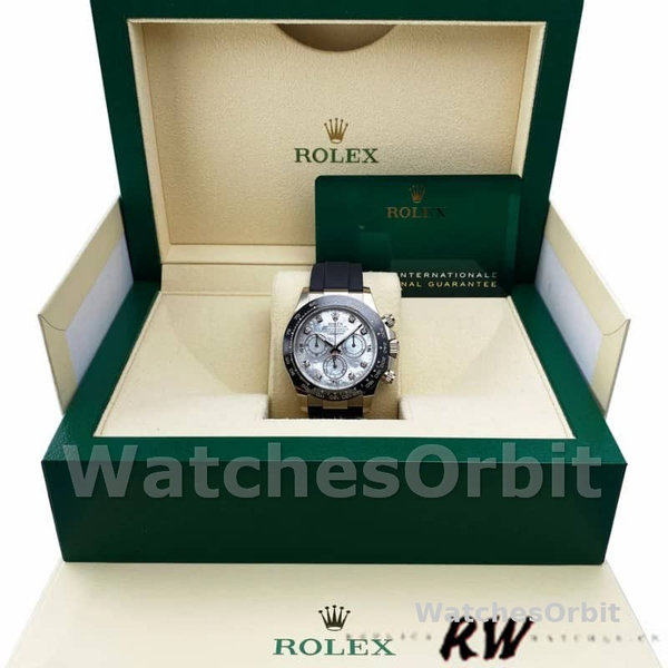 Replica Rolex Cosmograph Daytona 40mm Heren-116519-Parelmoer Wijzerplaat MOP
