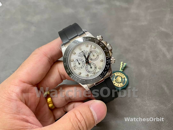 Replica Rolex Cosmograph Daytona 40mm Heren-116519-Parelmoer Wijzerplaat MOP