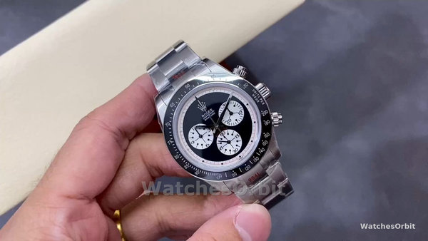 Men's Rolex Cosmograph Daytona 116520 Bamford Heritage Paul Newman Black Dial 40MM Steel Black Dial