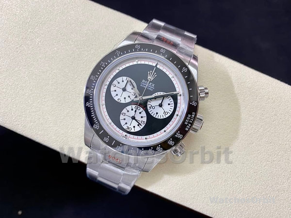 Rolex Cosmograph Daytona 116520 Bamford Heritage Paul Newman Black Dial Steel 40mm Men's Watch