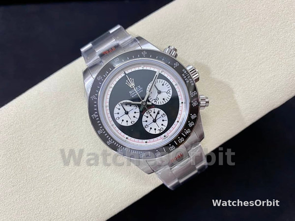 Rolex Cosmograph Daytona 116520 Bamford Heritage Paul Newman Black Dial Steel 40mm Men's Watch