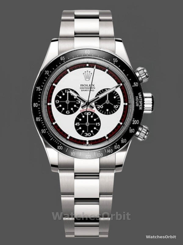Rolex Cosmograph Daytona 116520 Bamford Paul Newman White Dial Steel 40mm Men's Watch