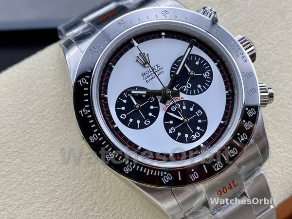 Replica Rolex Cosmograph Daytona 116520 Bamford Paul Newman White Dial Steel 40mm Herrenuhr Sammlerstück