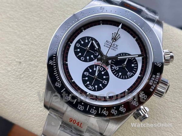 Replica Rolex Cosmograph Daytona 116520 Bamford Paul Newman White Dial Steel 40mm Herrenuhr Sammlerstück