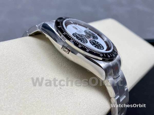 Replica Rolex Cosmograph Daytona 116520 Bamford Paul Newman White Dial Steel 40mm Herrenuhr Sammlerstück