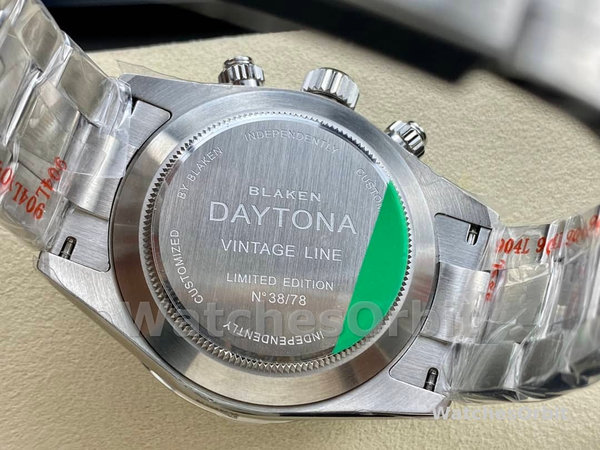 Replica Rolex Cosmograph Daytona 116520 Bamford Paul Newman White Dial Steel 40mm Herrenuhr Sammlerstück
