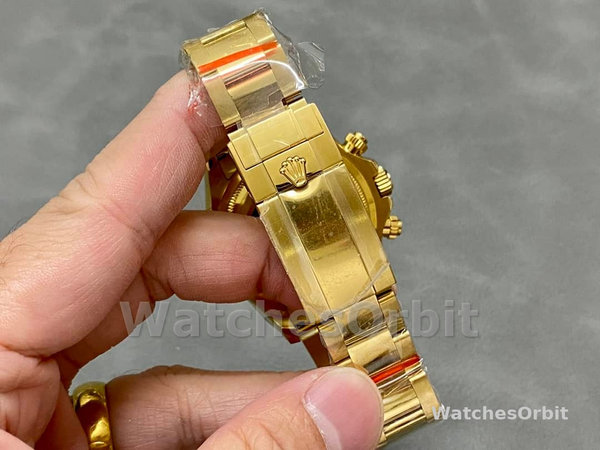 Mens Rolex Cosmograph Daytona-116528, 40mm, White Index Dial, Men’s White Replica Watch Image
