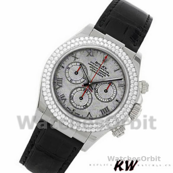 Men's Rolex Cosmograph Daytona-116589, 40mm, Meteorite Grey Dial, Men’s Meteorite Grey