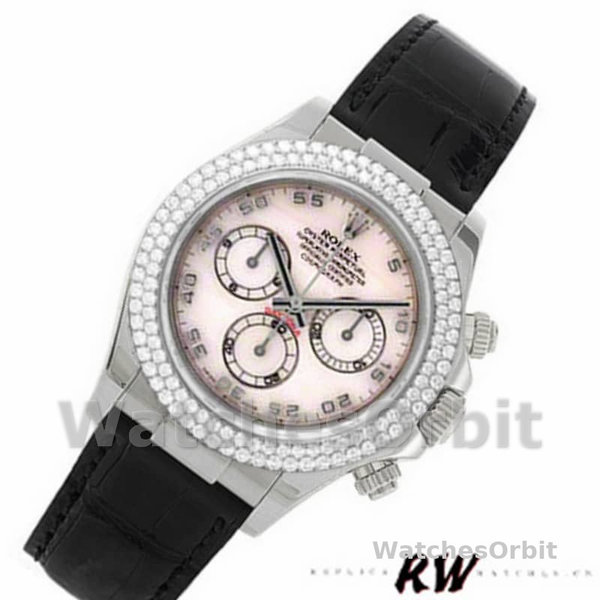 Men's Rolex Cosmograph Daytona-116589, 40mm, White MOP Arabic Dial, Men’s MOP