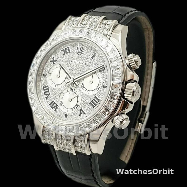Replica Rolex Cosmograph Daytona 40mm Heren-116599-Pave Diamond Dial pave diamond