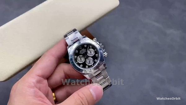 Men's Rolex Cosmograph Daytona-126509 0002, 40mm, Diamond Mark, Black